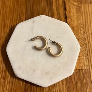 Thick Gold Hoop Earrings, Sanctuary Project for Causebox